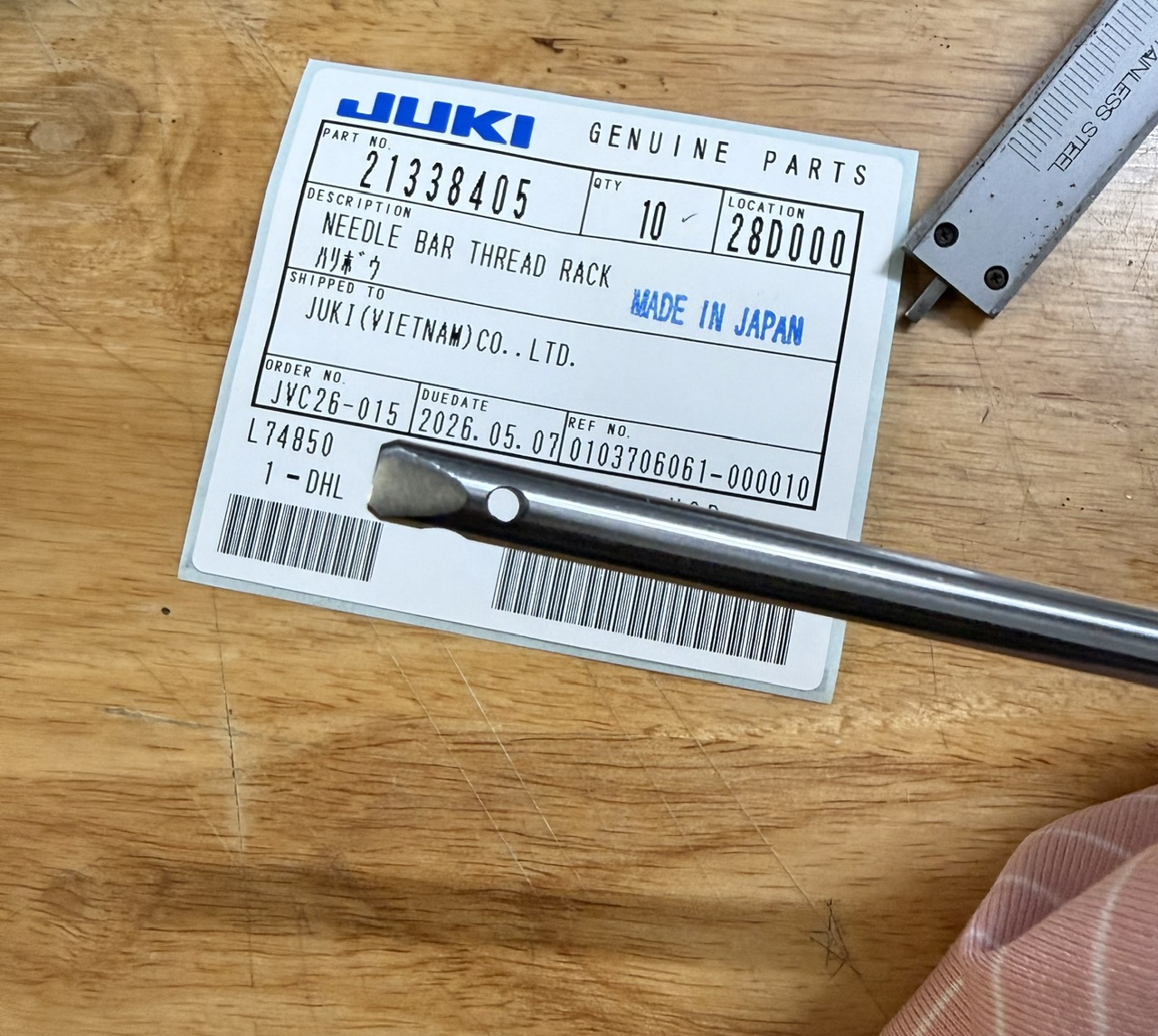 Trụ kim juki 21338405b