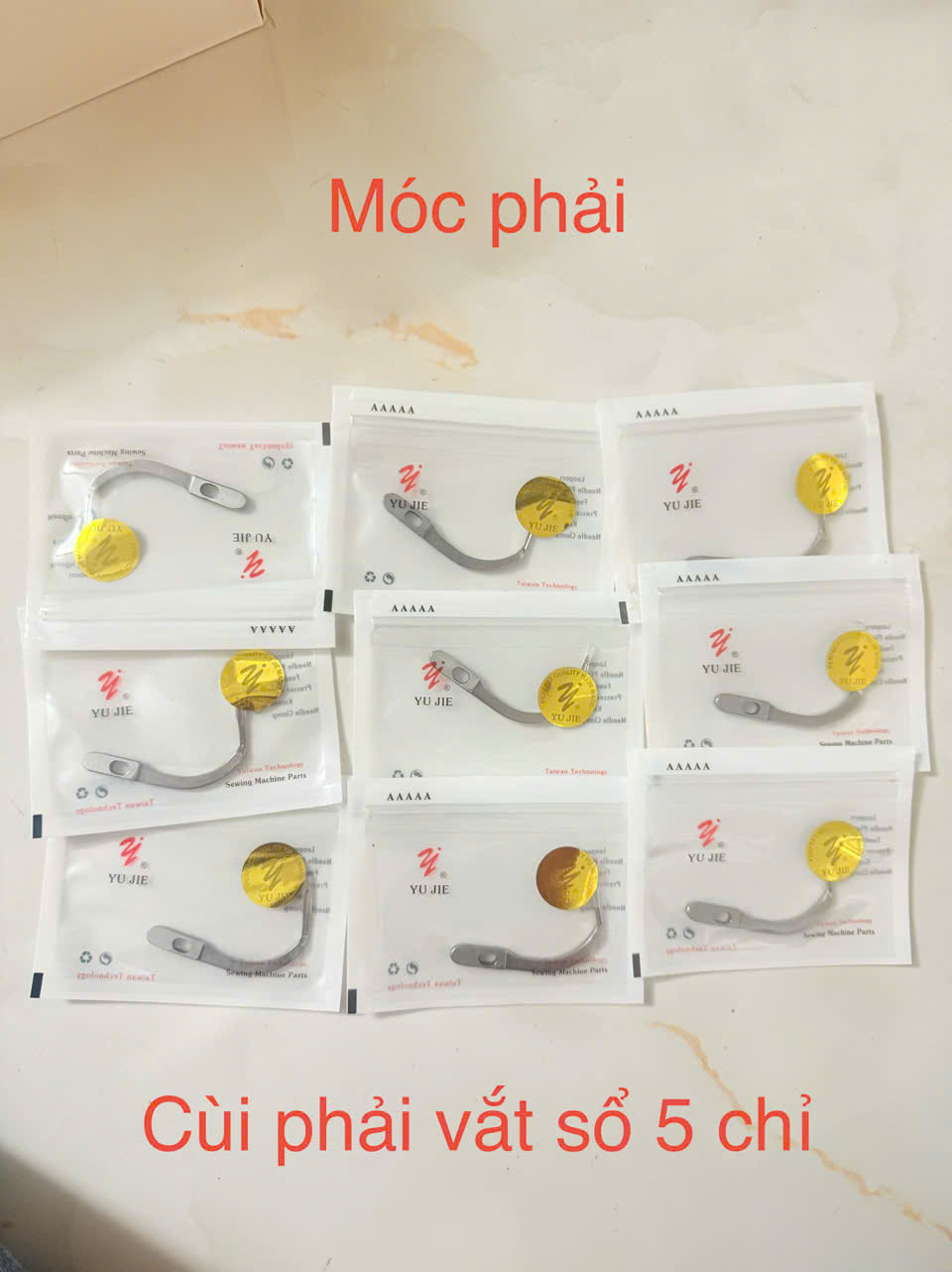 móc phải 5 chỉ